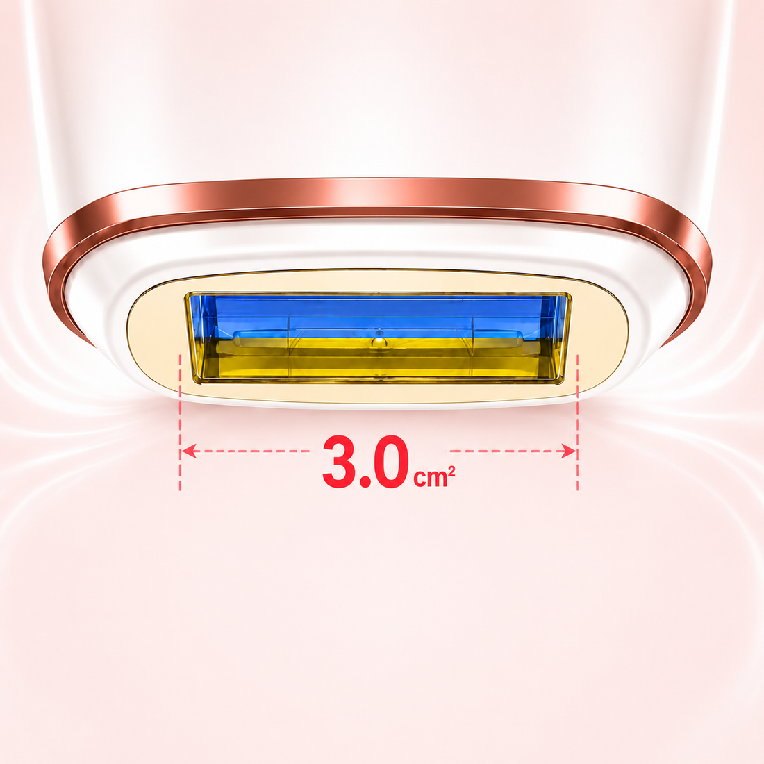 IPL device large flash window