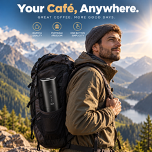 Self Heating Portable Espresso Coffee Maker 2in1