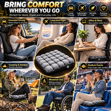 Flocking Inflatable Mattress with Air Valve - Portable Single Air Bed for Camping & Home Use
