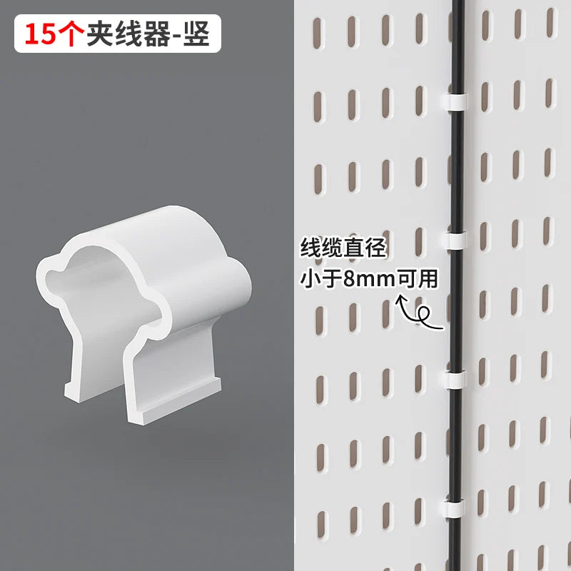 No-Holes Home Organization | This Wall Pegboard Displays