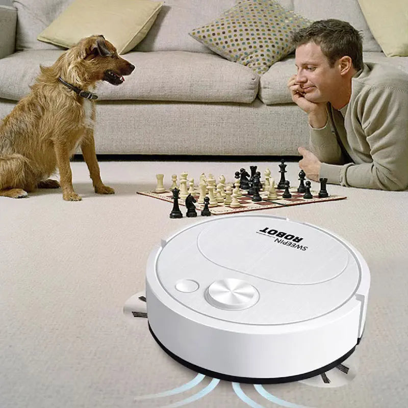 Sweeping Robot Vacuum Cleaner Mopping 3 In 1 Smart Wireless