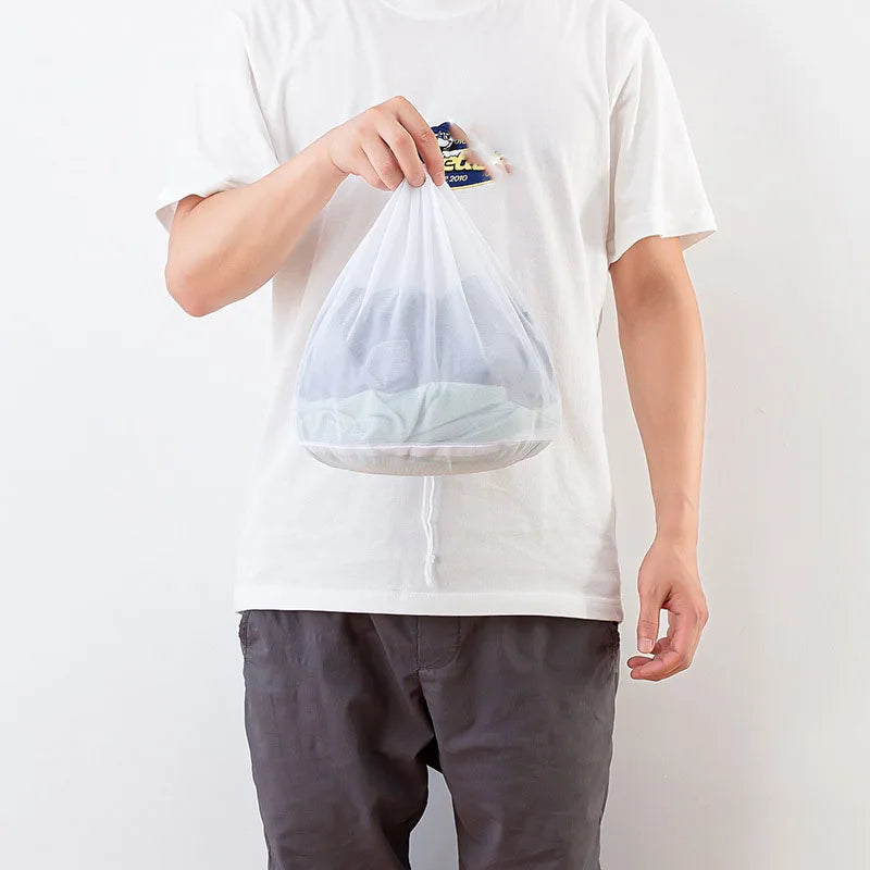Big Size Large Washing Laundry Bag Mesh Organizer Net Dirty
