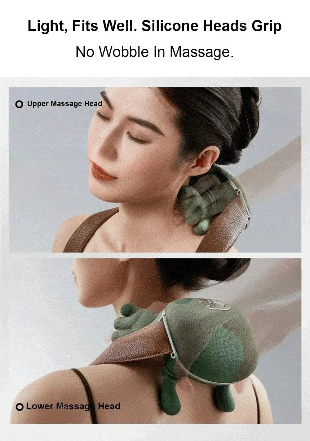 Automatic Neck & Shoulder Massager – Deep Tissue Finger Pressure Relief