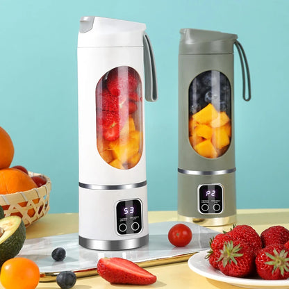 Portable USB Rechargeable Personal Blender – Stainless Steel Blades