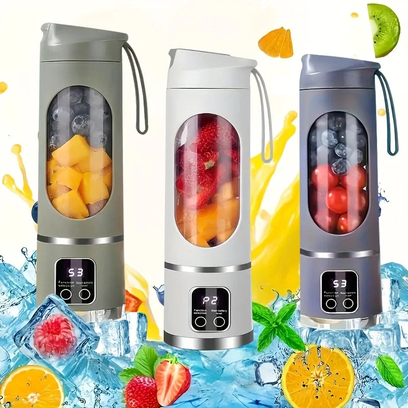 Portable USB Rechargeable Personal Blender – Stainless Steel Blades