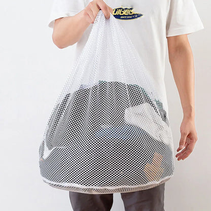 Big Size Large Washing Laundry Bag Mesh Organizer Net Dirty