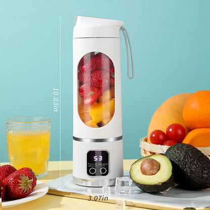 Portable USB Rechargeable Personal Blender – Stainless Steel Blades