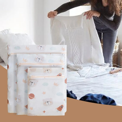 Laundry Bags Dirty Clothes Organize Pouch Cute Print Washing