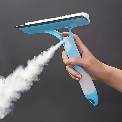 Non-Slip Blue Window Squeegee - Multi-Purpose Wiper for Home