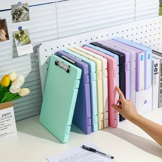 Piece Color Folder Storage Box, Multifunctional Desktop Organizer