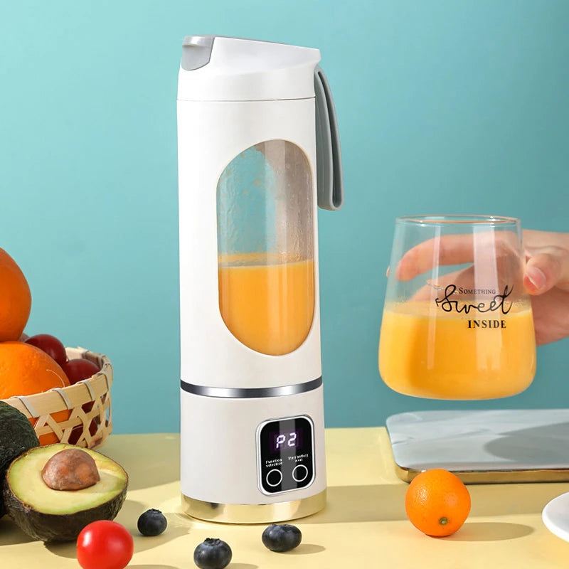 Portable USB Rechargeable Personal Blender – Stainless Steel Blades
