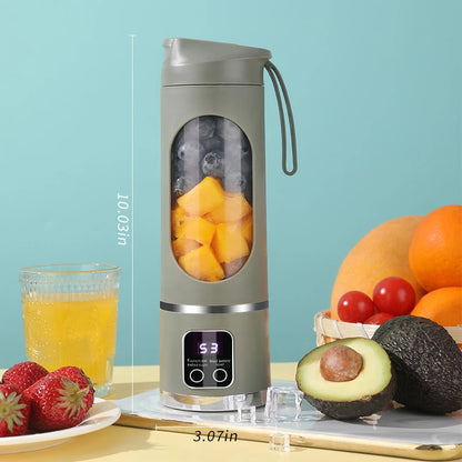 Portable USB Rechargeable Personal Blender – Stainless Steel Blades