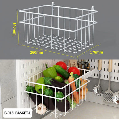 No-Holes Home Organization | This Wall Pegboard Displays