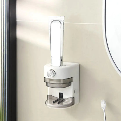 Wall Mounted Automatic Toothpaste Dispenser Adjustable Volume