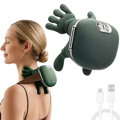 Automatic Neck & Shoulder Massager – Deep Tissue Finger Pressure Relief