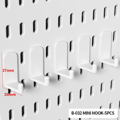 No-Holes Home Organization | This Wall Pegboard Displays