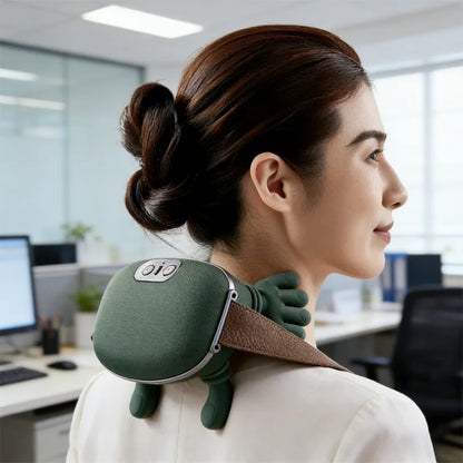 Automatic Neck & Shoulder Massager – Deep Tissue Finger Pressure Relief