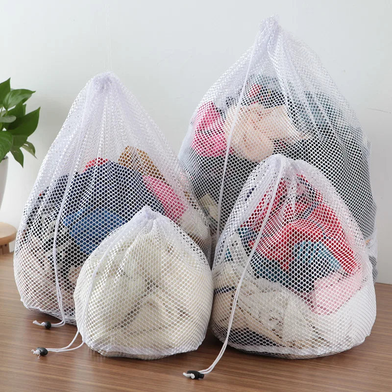 Big Size Large Washing Laundry Bag Mesh Organizer Net Dirty
