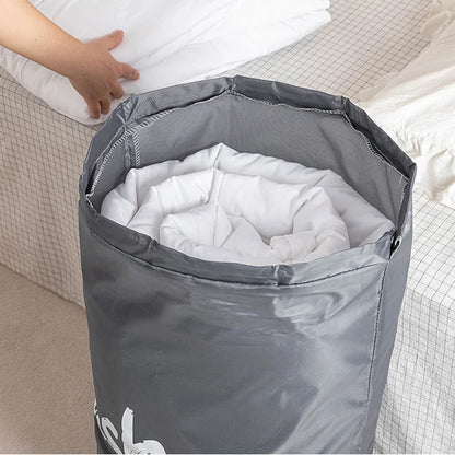 Smile Nylon Laundry Bag Travel Storage Pouch Machine Washable