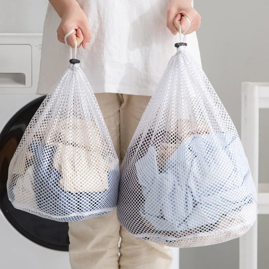 Big Size Large Washing Laundry Bag Mesh Organizer Net Dirty
