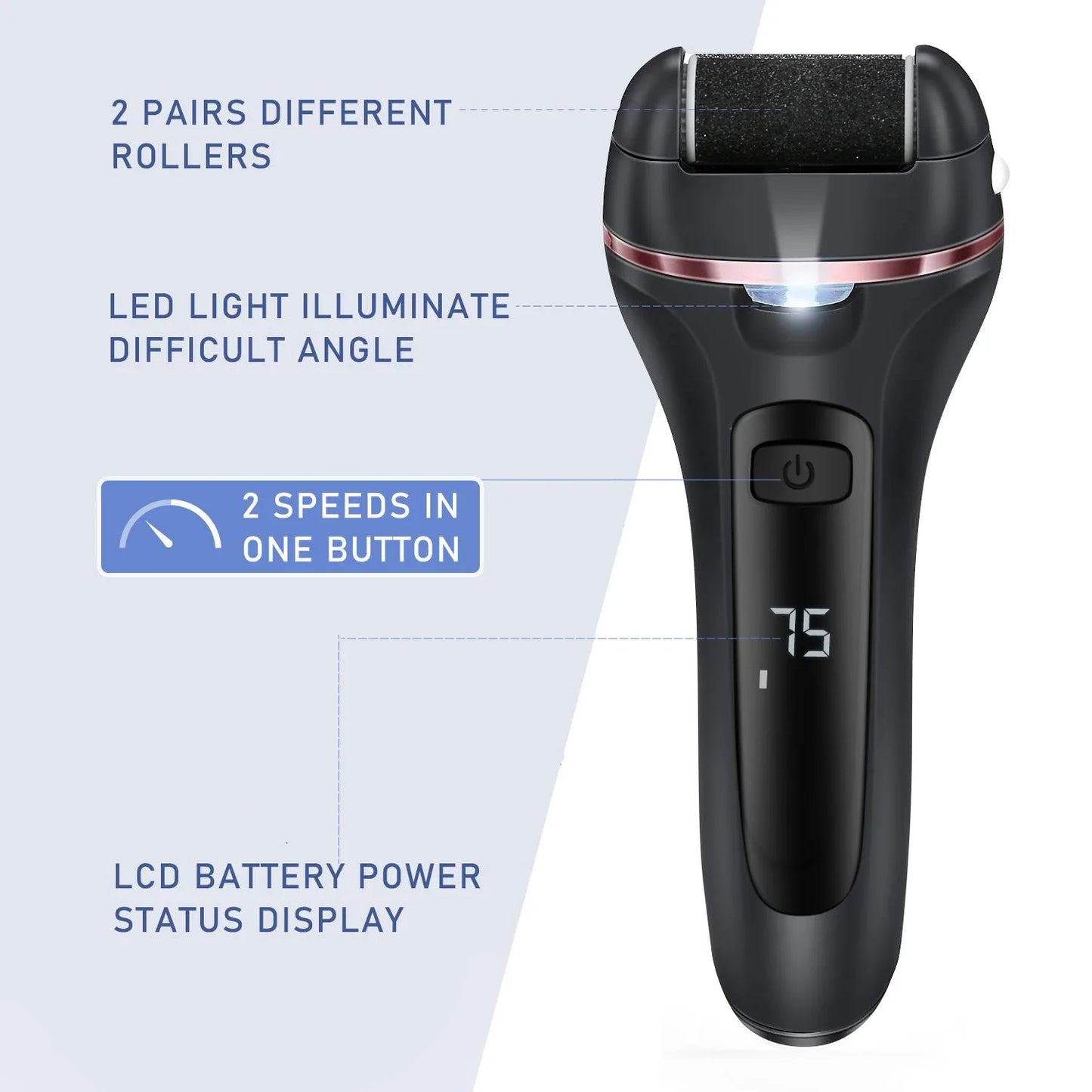 Electric Foot Sandpaper