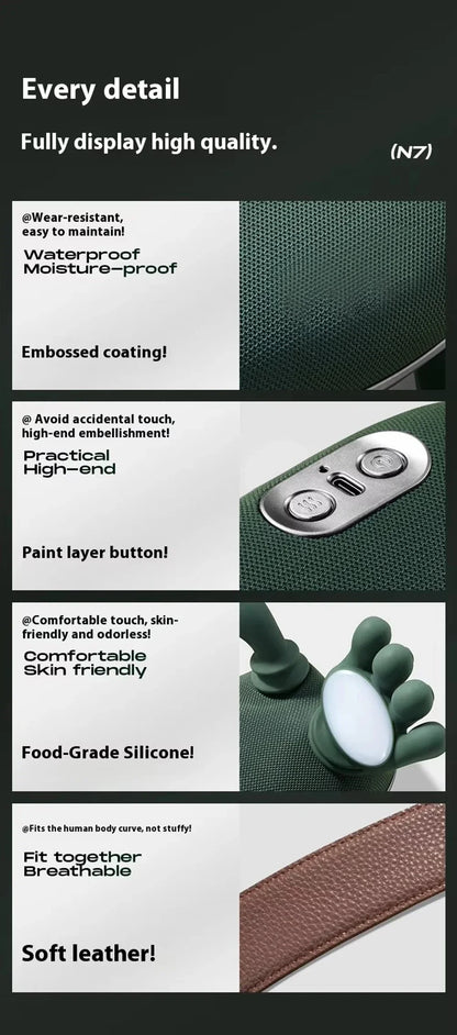Automatic Neck & Shoulder Massager – Deep Tissue Finger Pressure Relief