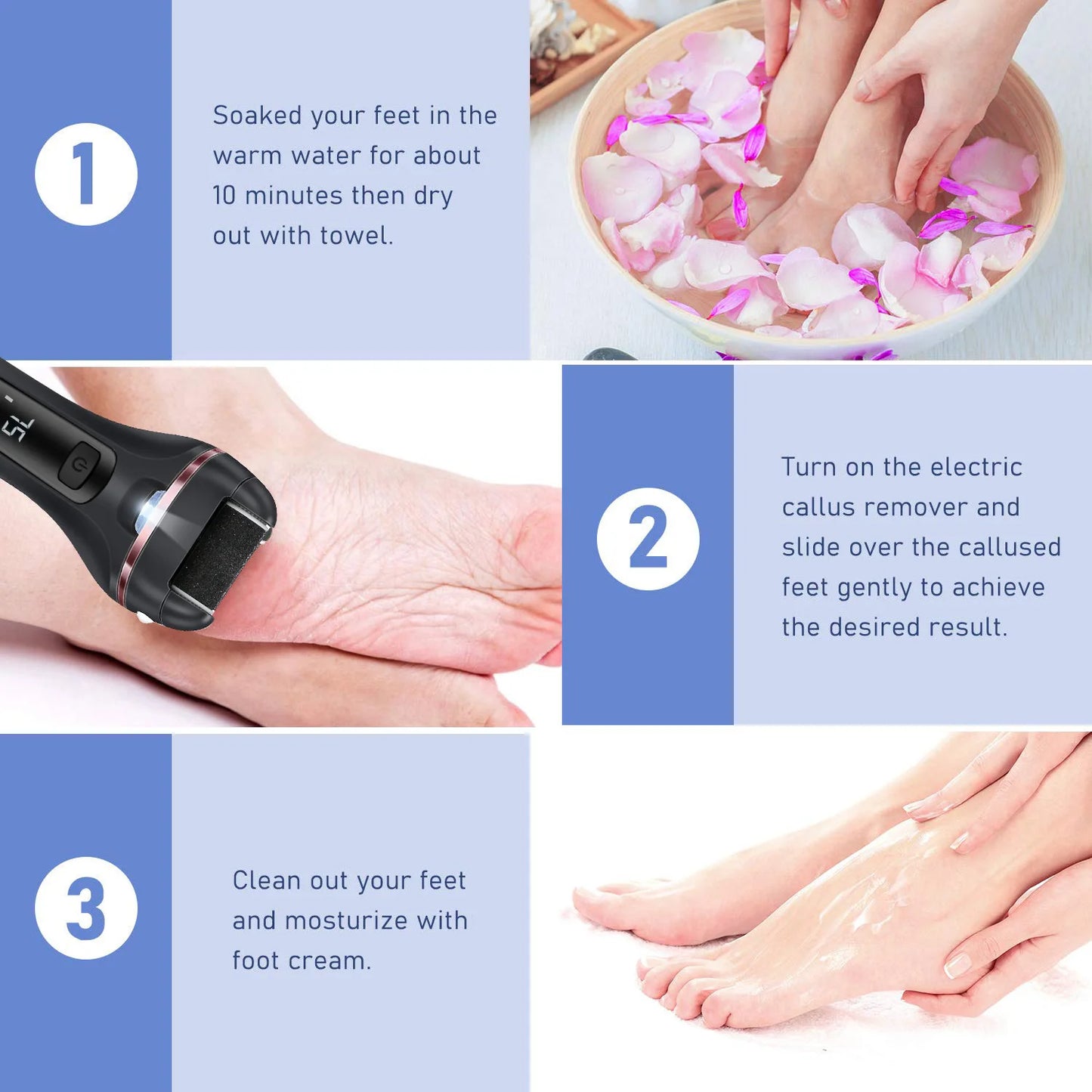 Electric Foot Sandpaper