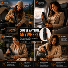 Self Heating Portable Espresso Coffee Maker 3 In1