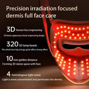 320 LED Beads Facial Photon Beauty Mask